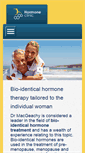 Mobile Screenshot of hormoneclinic.com.au